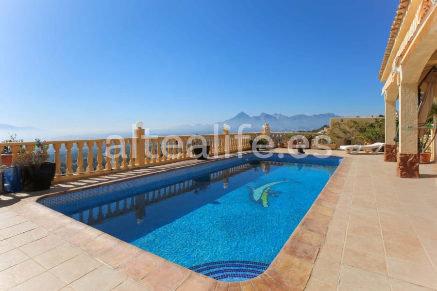 Villa con Piscina Privada y Vistas al Mar en Sierra de Altea (6/30)