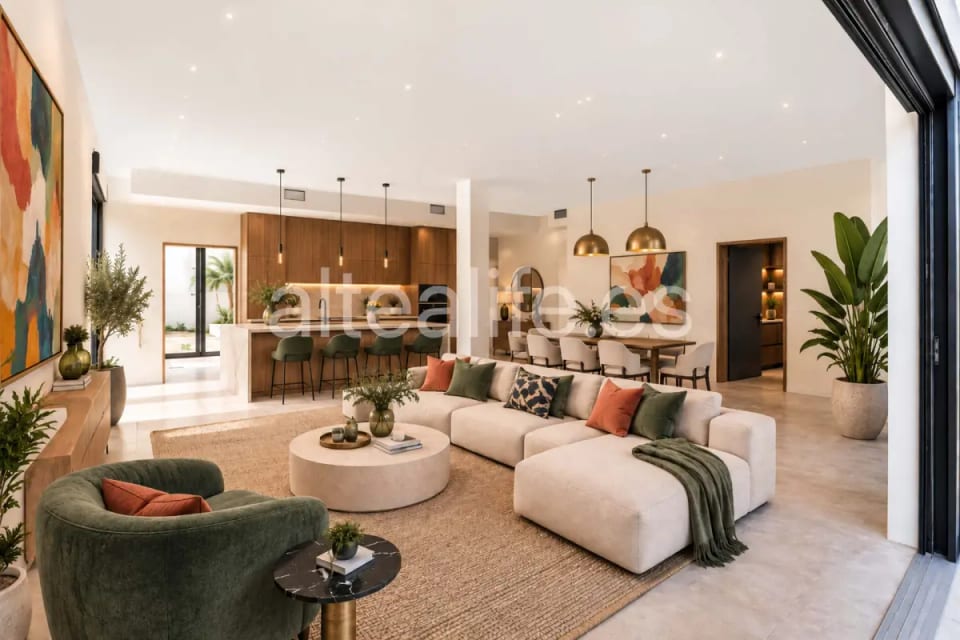 Villa Contemporánea de Obra Nueva en La Nucía con 3, 4 o 5 Dormitorios (5/30)