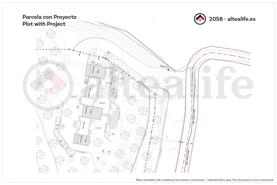 Parcela rústica con proyecto y licencia en Altea (24/28)