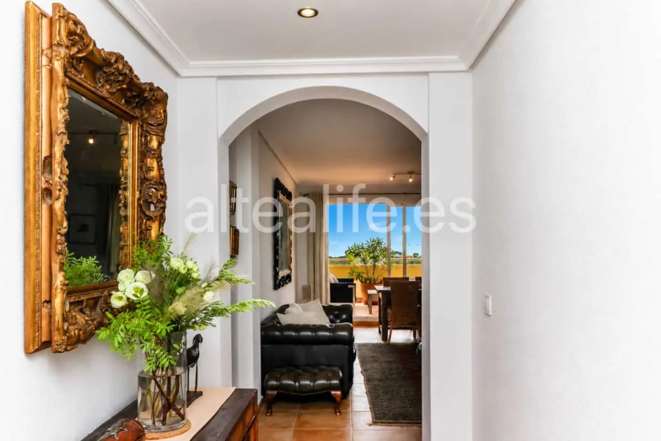 Apartamento con Terraza, Vistas al Mar y Piscina en Balcón de Altea Hills (13/30)