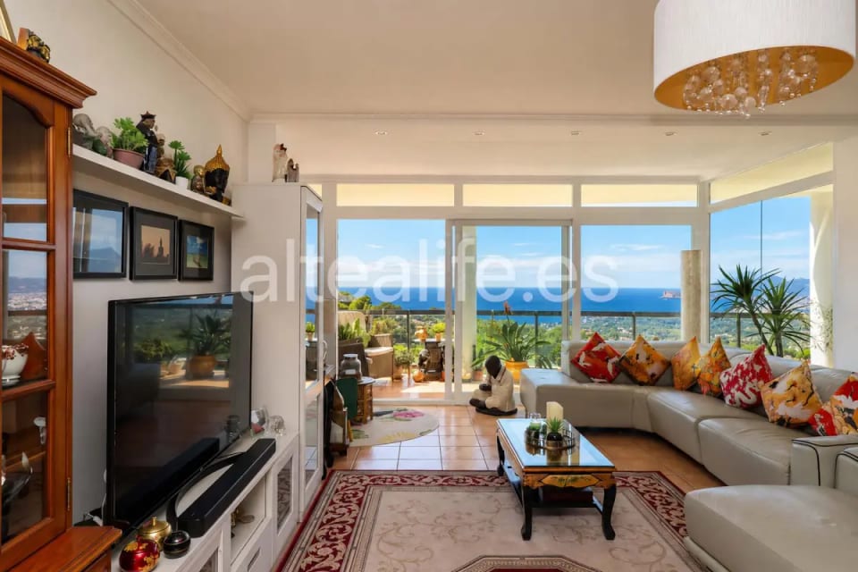 Apartamento con Vistas al Mar en Sierra de Altea, Terraza 44 m², Garaje y Piscina (5/30)