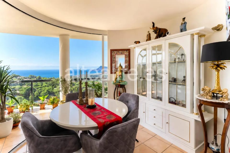 Apartamento con Vistas al Mar en Sierra de Altea, Terraza 44 m², Garaje y Piscina (15/30)