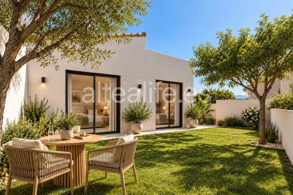 Villa Moderna de Obra Nueva con Piscina, Jardín y Vistas en La Nucía (8/30)