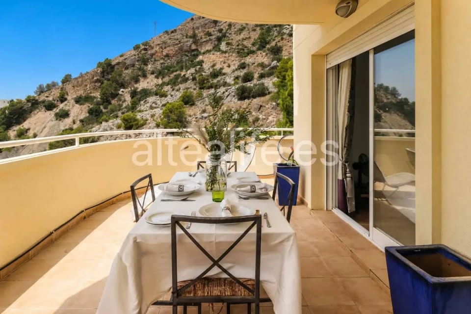Apartamento con Terraza, Vistas al Mar y Piscina en Balcón de Altea Hills (5/30)