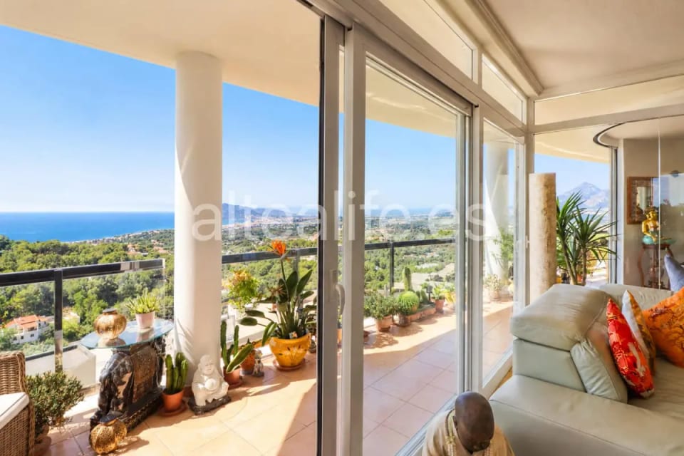 Apartamento con Vistas al Mar en Sierra de Altea, Terraza 44 m², Garaje y Piscina (13/30)