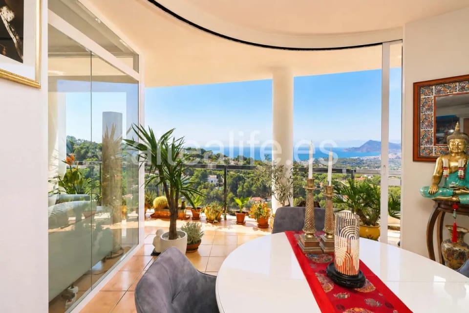 Apartamento con Vistas al Mar en Sierra de Altea, Terraza 44 m², Garaje y Piscina (16/30)