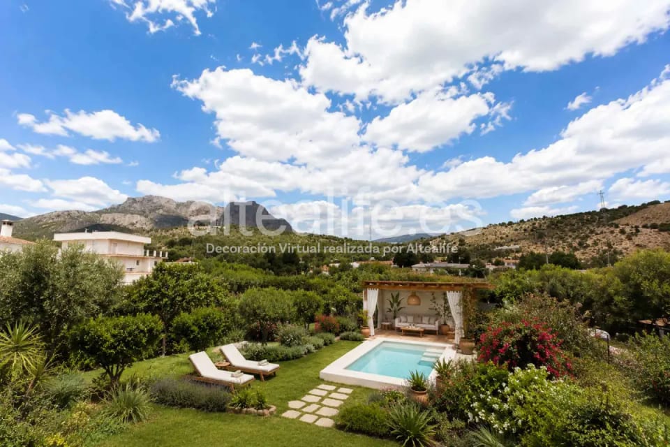 Villa con Gran Parcela en Venta en La Nucía Cerca de Altea y Benidorm (6/30)