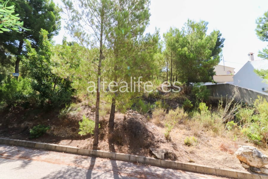 Parcela Urbana de 1000 m2 en la zona Sierra de Altea (9/10)