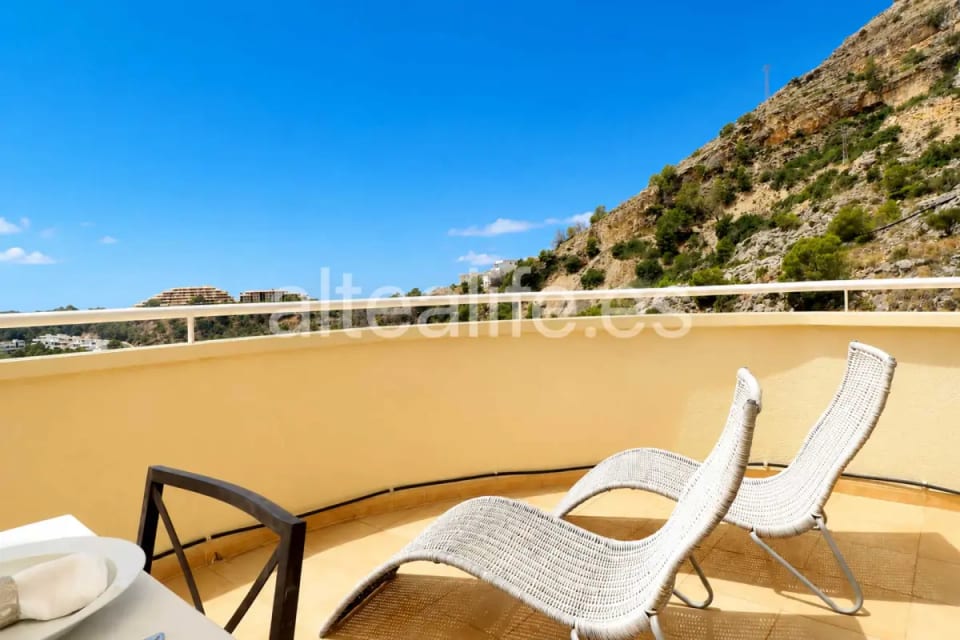 Apartamento con Terraza, Vistas al Mar y Piscina en Balcón de Altea Hills (6/30)