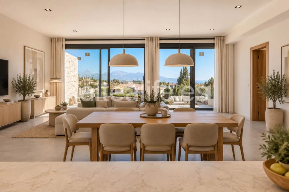 Villa de Obra Nueva en la Nucía con Piscina Privada y Vistas al Mar (7/30)