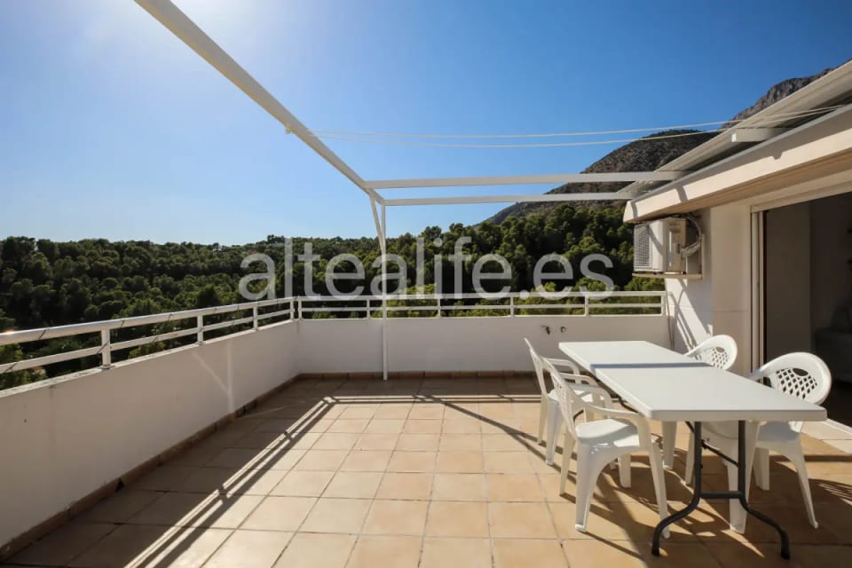 Apartamento en alquiler de corta estancia con terraza y vistas en Sierra de Altea (9/30)