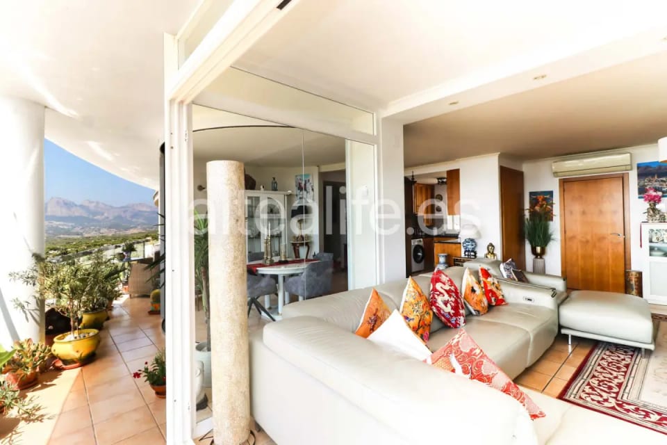 Apartamento con Vistas al Mar en Sierra de Altea, Terraza 44 m², Garaje y Piscina (9/30)