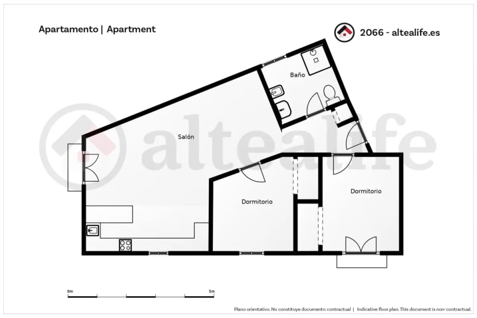 Apartamento reformado de 2 dormitorios en la zona de Bellaguarda Altea (27/27)