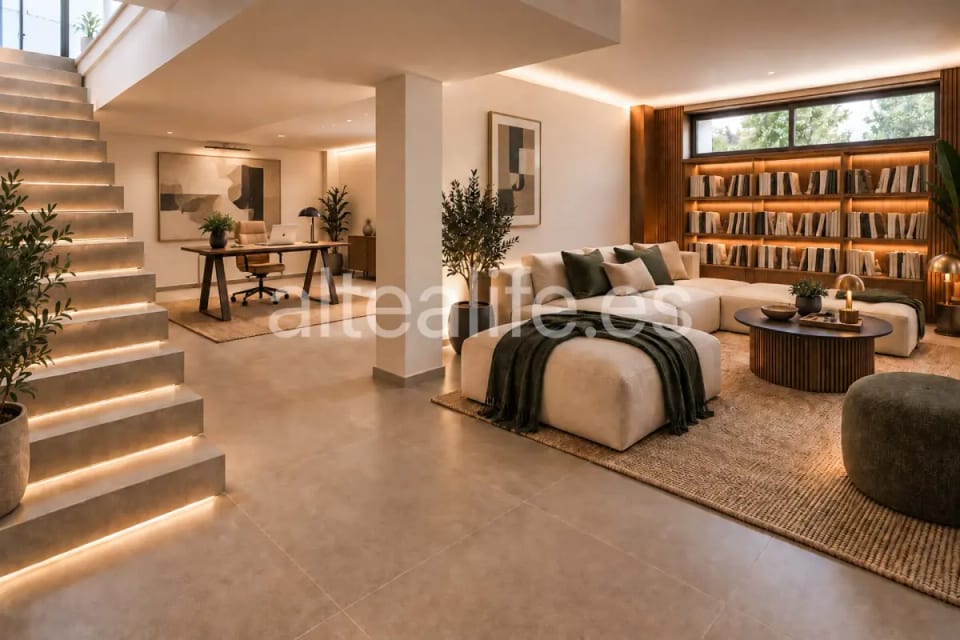 Villa Moderna de Obra Nueva con Piscina, Jardín y Vistas en La Nucía (12/30)