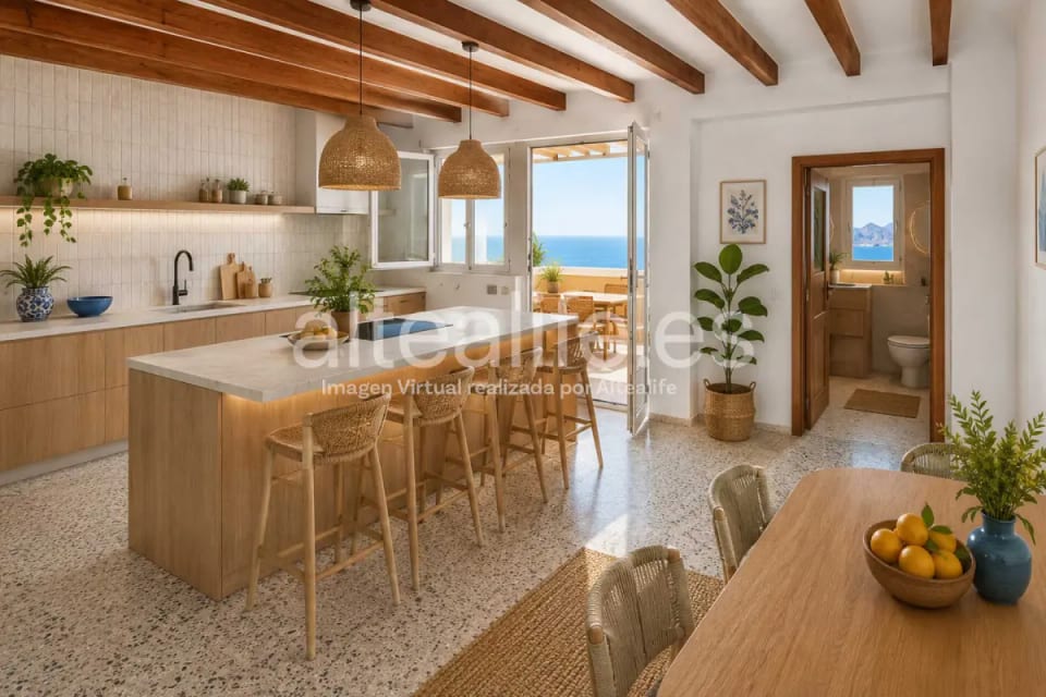 Casa de Pueblo con Terrazas y Vistas al Mar en el Casco Antiguo de Altea (5/30)