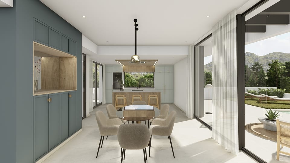 Luxury villas with sea- and mountain views (15/15)
