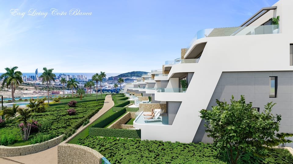 New development in Finestrat – Duplex Penthouse with solarium and sea views (5/14)
