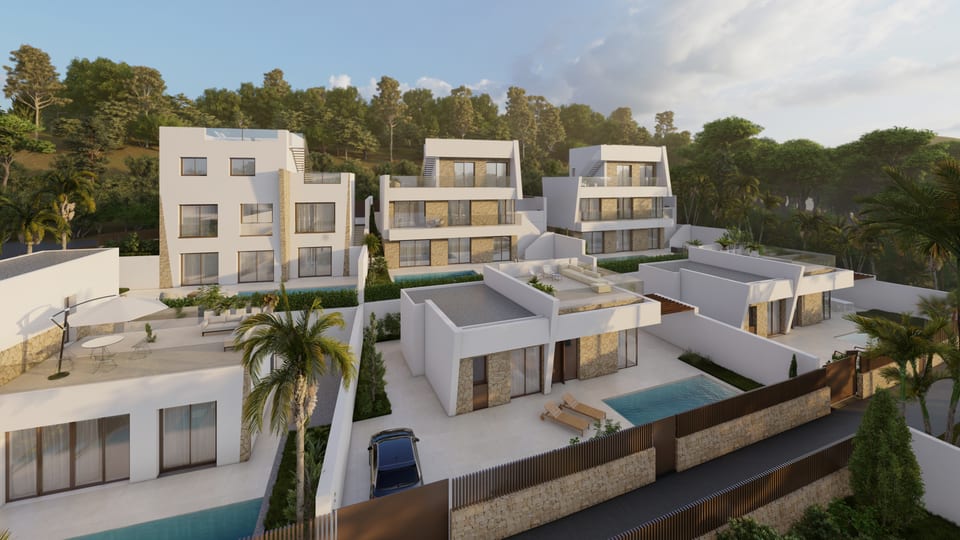 New Villa with sea views – KEY READY! (6/15)