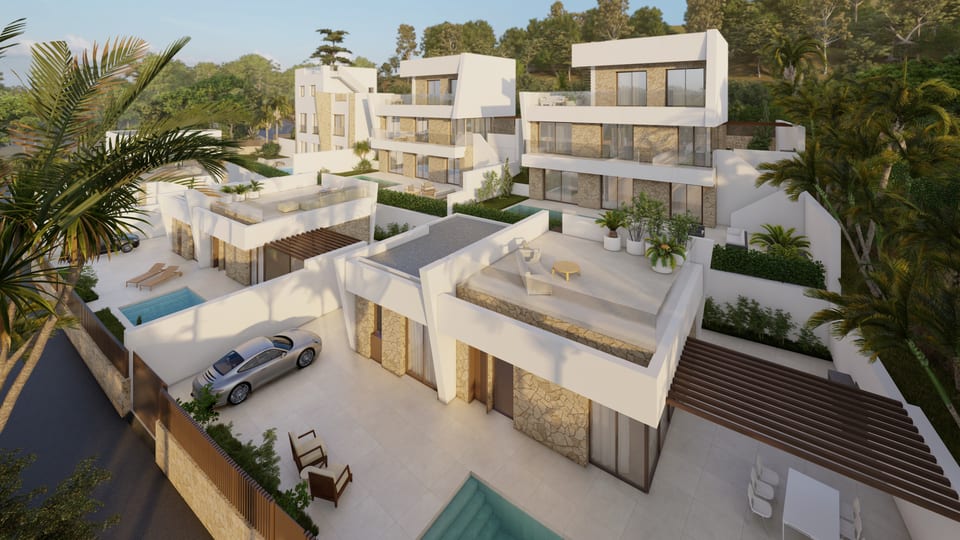 New Villa with sea views – KEY READY! (8/15)
