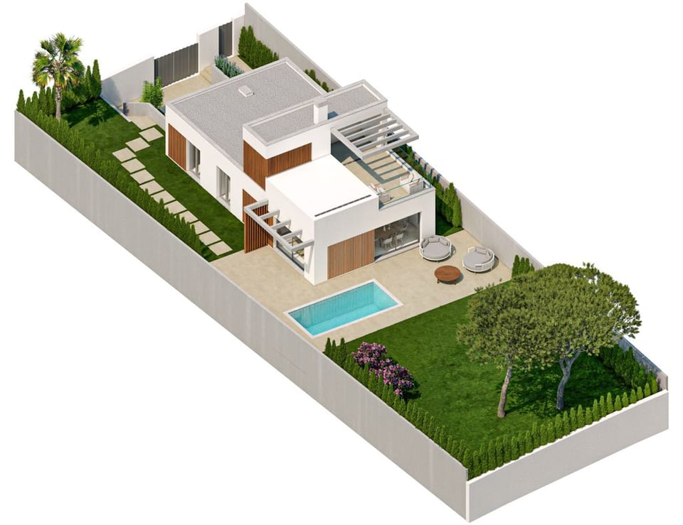 New modern villas with sea views KEY READY! (13/15)