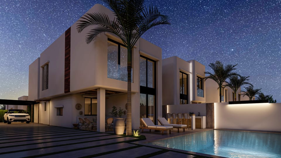 10 new Ibiza houses under construction in Albir (5/14)