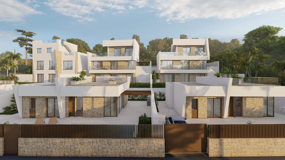 New Villa with sea views – KEY READY! (9/15)