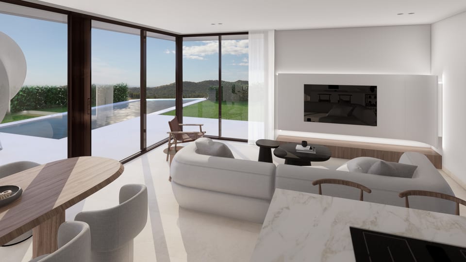 Golf villas with sea views (9/15)