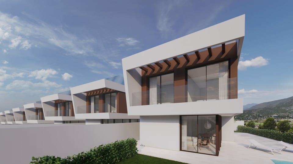 Golf villas with sea views (7/15)