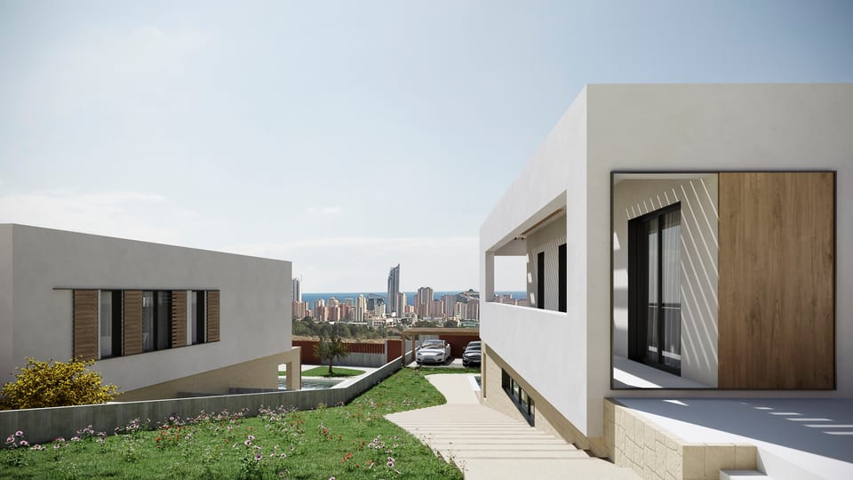 New development of modern villas with sea views – completion in 3 months (7/8)