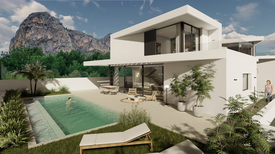 Luxury villas with sea- and mountain views (8/15)
